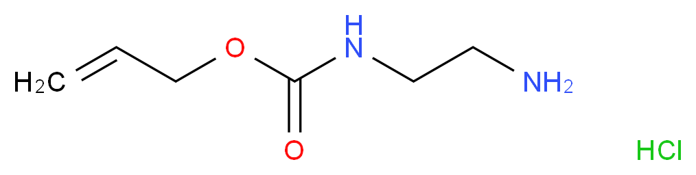 N-Alloc-ethylenediamine hydrochloride_Molecular_structure_CAS_)
