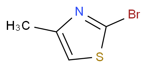 2-Bromo-4-methyl-thiazole_Molecular_structure_CAS_7238-61-1)