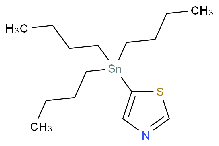 5-(Tributylstannyl)-1,3-thiazole_Molecular_structure_CAS_157025-33-7)