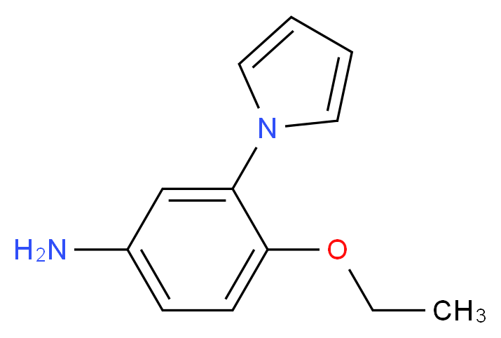 4-ethoxy-3-(1H-pyrrol-1-yl)aniline_Molecular_structure_CAS_946760-62-9)