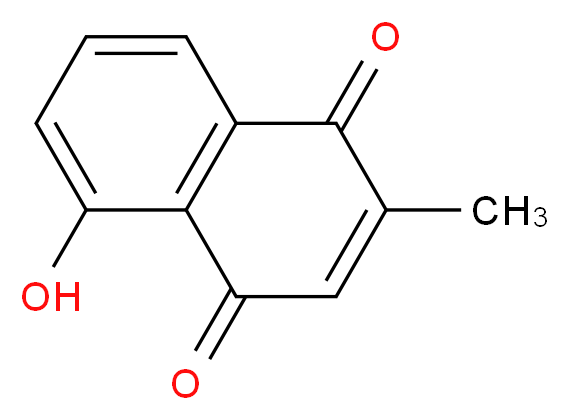 5-Hydroxy-2-methylnaphthalene-1,4-dione_Molecular_structure_CAS_481-42-5)