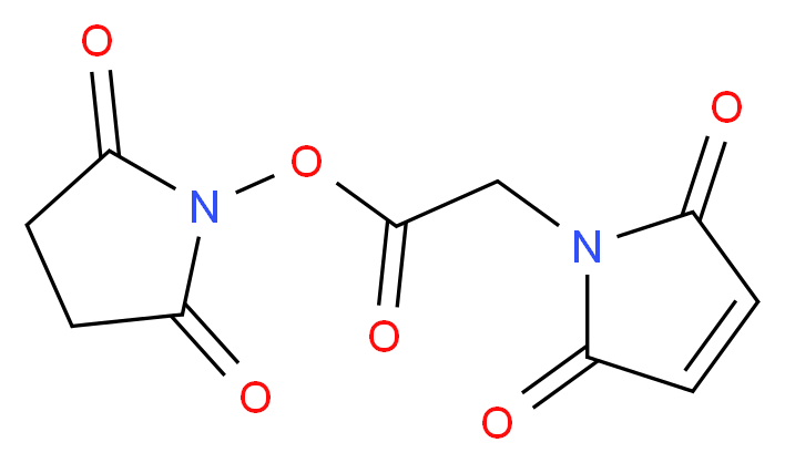 Maleimidoacetic Acid N-Hydroxysuccinimide Ester_Molecular_structure_CAS_55750-61-3)