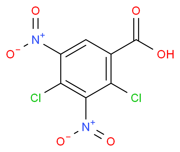2,4-DICHLORO 3,5-DINITROBENZOIC ACID_Molecular_structure_CAS_52729-03-0)