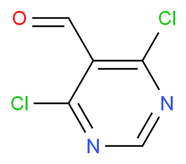 4,6-Dichloro-5-pyrimidinecarbaldehyde_Molecular_structure_CAS_5305-40-8)