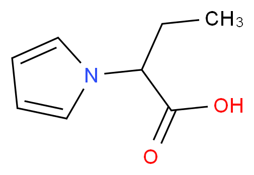2-(1H-pyrrol-1-yl)butanoic acid_Molecular_structure_CAS_63794-75-2)