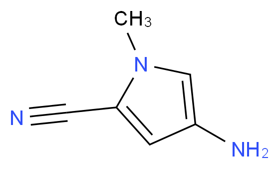 4-amino-1-methyl-1H-pyrrole-2-carbonitrile_Molecular_structure_CAS_99420-67-4)