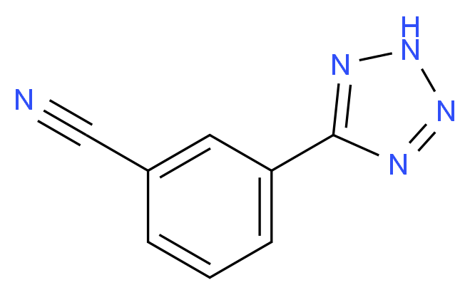 3-(2H-TETRAZOL-5-YL)BENZONITRILE_Molecular_structure_CAS_50907-33-0)