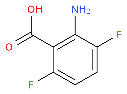 2-AMINO-3,6-DIFLUOROBENZOIC ACID_Molecular_structure_CAS_825654-54-4)