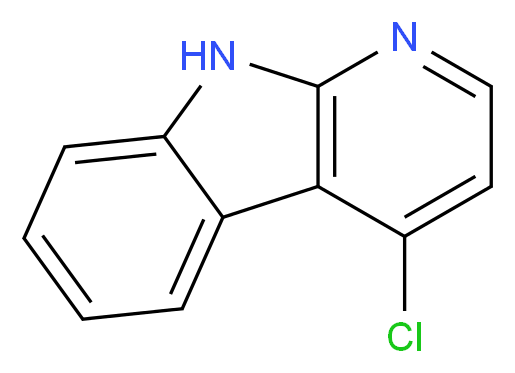 4-Chloro α-Carboline_Molecular_structure_CAS_25208-32-6)