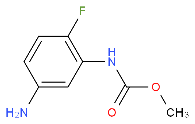 methyl N-(5-amino-2-fluorophenyl)carbamate_Molecular_structure_CAS_)