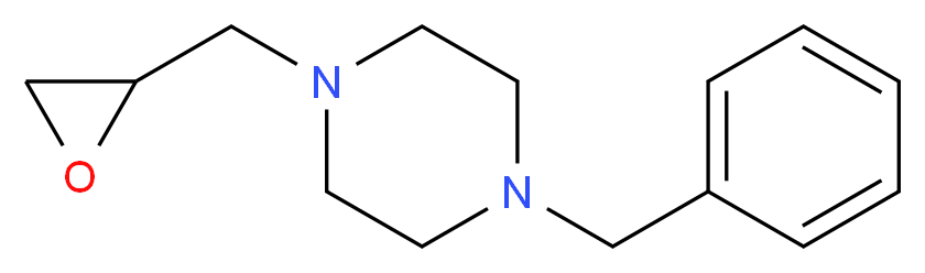 1-benzyl-4-(oxiran-2-ylmethyl)piperazine_Molecular_structure_CAS_)