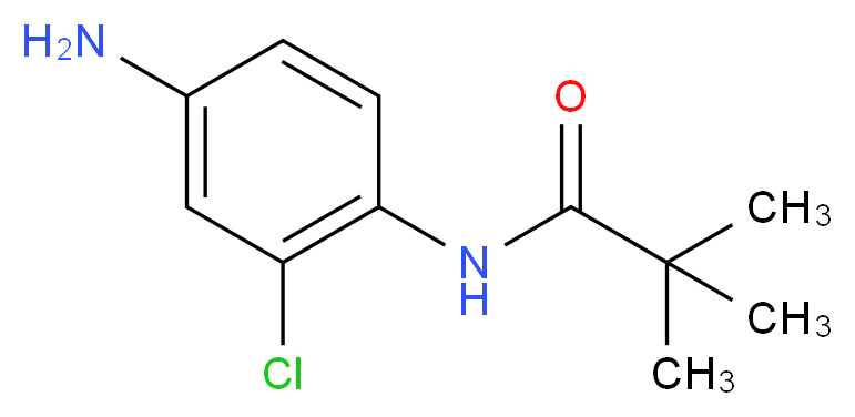 N-(4-amino-2-chlorophenyl)-2,2-dimethylpropanamide_Molecular_structure_CAS_680989-90-6)