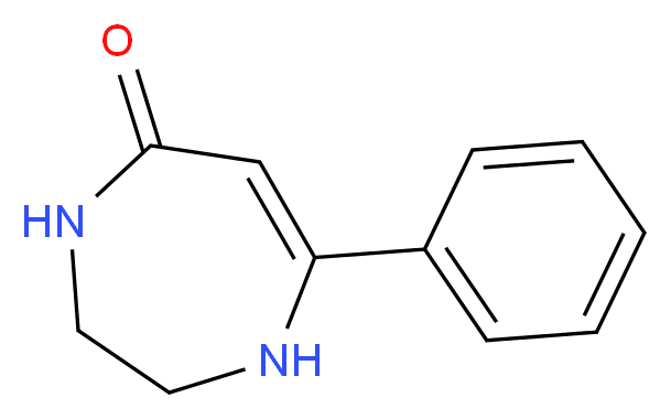 7-Phenyl-2,3,4,5-tetrahydro-1H-1,4-diazepin-5-one_Molecular_structure_CAS_57552-95-1)