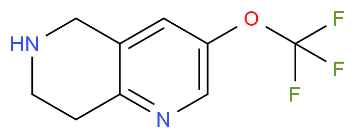3-(trifluoromethoxy)-5,6,7,8-tetrahydro-1,6-naphthyridine_Molecular_structure_CAS_625099-23-2)