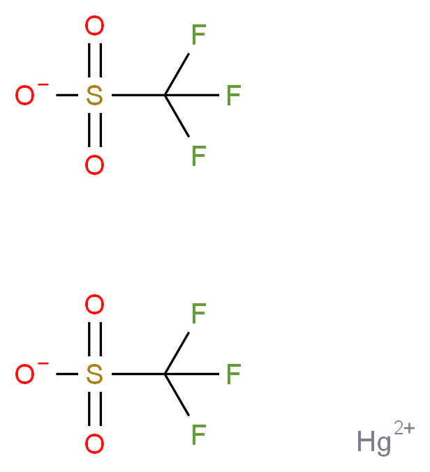 Mercury(II) trifluoromethanesulphonate 98%_Molecular_structure_CAS_)
