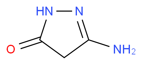 3-amino-1H-pyrazol-5(4H)-one_Molecular_structure_CAS_6126-22-3)