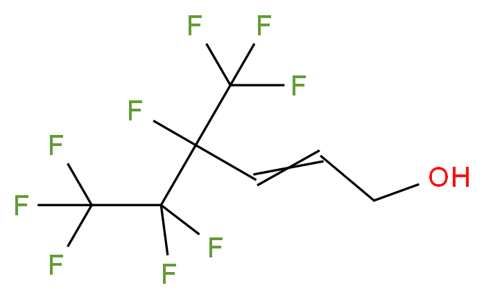 4,5,5,6,6,6-Hexafluoro-4-(trifluoromethyl)hex-2-en-1-ol 97%_Molecular_structure_CAS_)