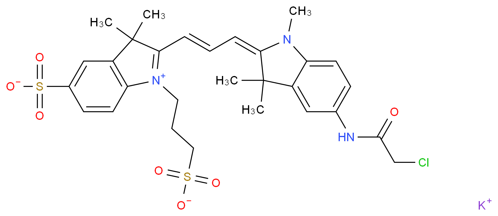 Neo-Cyanine 3_Molecular_structure_CAS_427882-81-3)