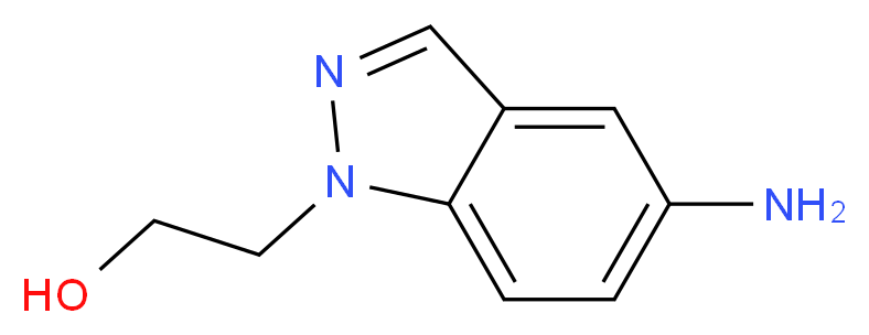 2-(5-Amino-1H-indazol-1-yl)ethanol_Molecular_structure_CAS_885270-96-2)