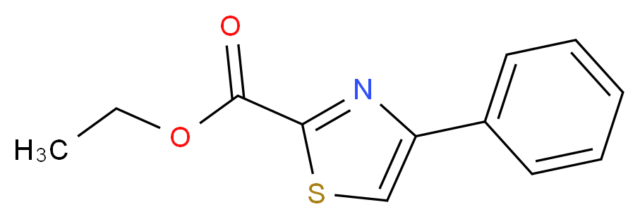 4-PHENYL-THIAZOLE-2-CARBOXYLIC ACID ETHYL ESTER_Molecular_structure_CAS_31877-30-2)