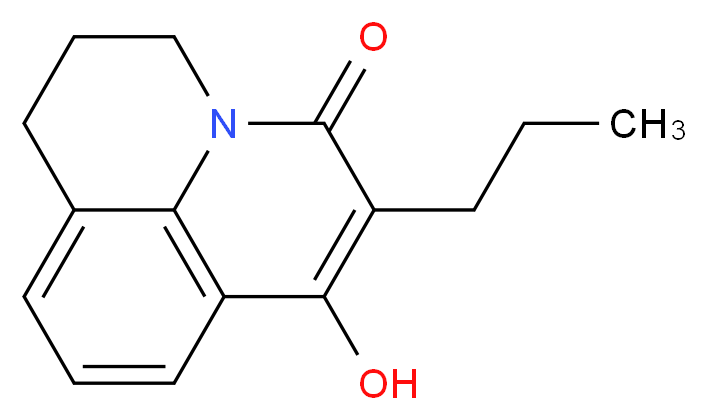 7-Hydroxy-6-propyl-2,3-dihydro-1H,5H-pyrido[3,2,1-ij]quinolin-5-one_Molecular_structure_CAS_)
