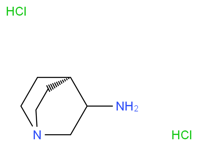 3-Aminoquinuclidine dihydrochloride_Molecular_structure_CAS_6530-09-2)