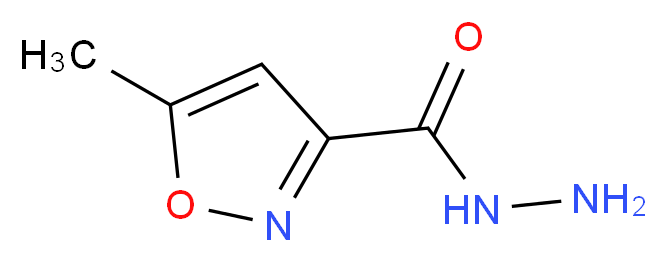 5-Methyl-3-isoxazolecarboxylic Acid Hydrazide_Molecular_structure_CAS_62438-03-3)