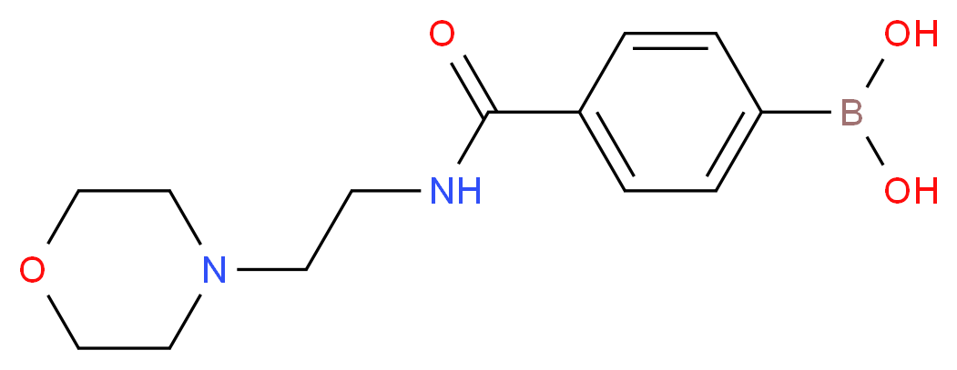 4-[(2-Morpholin-4-ylethyl)carbamoyl]benzeneboronic acid 98%_Molecular_structure_CAS_913835-45-7)