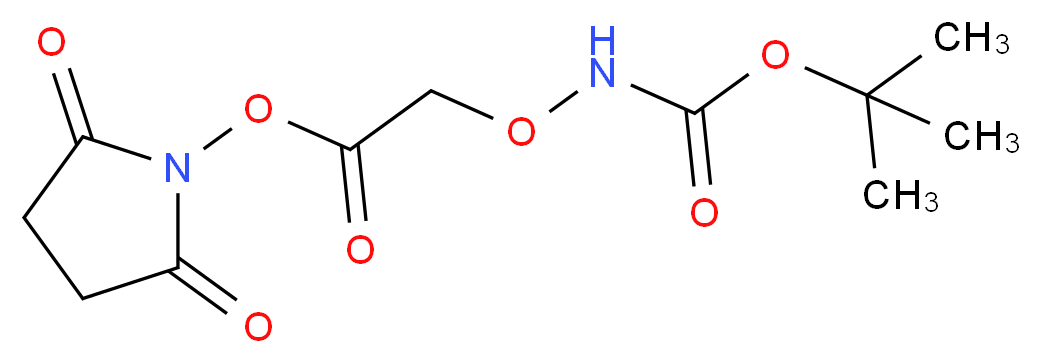 t-Boc-aminooxyacetic Acid N-Hydroxysuccinimide Ester_Molecular_structure_CAS_80366-85-4)