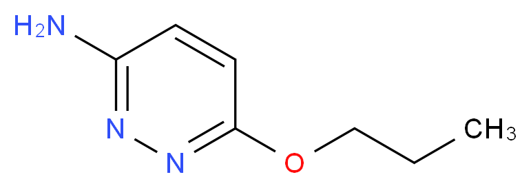 6-Propoxypyridazin-3-amine_Molecular_structure_CAS_90008-50-7)