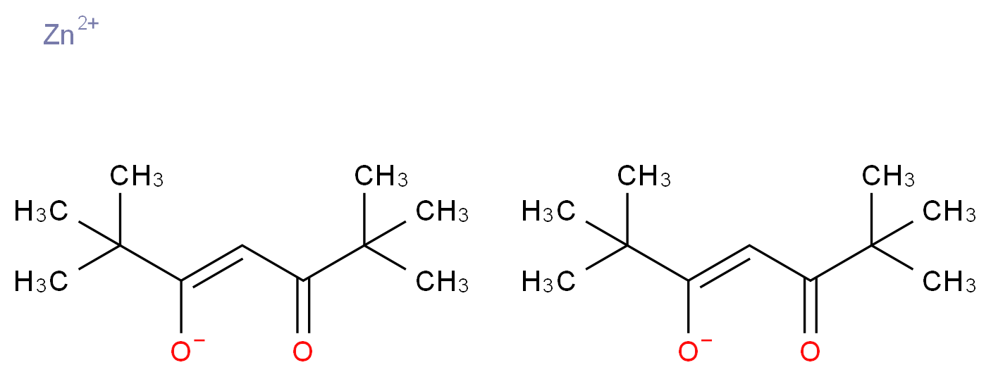 Bis(2,2,6,6-tetramethyl-3,5-heptanedionato)zinc(II)_Molecular_structure_CAS_14363-14-5)