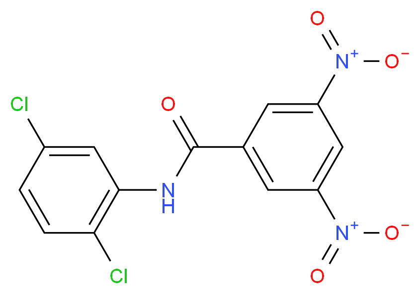 N-(2,5-Dichlorophenyl)-3,5-dinitrobenzamide_Molecular_structure_CAS_)