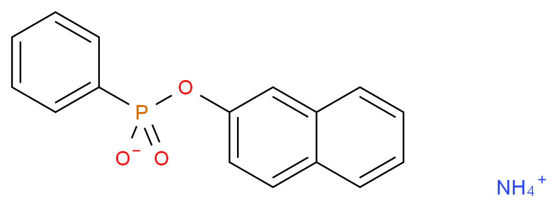 2-Naphthyl phenylphosphonate ammonium salt_Molecular_structure_CAS_57885-62-8)
