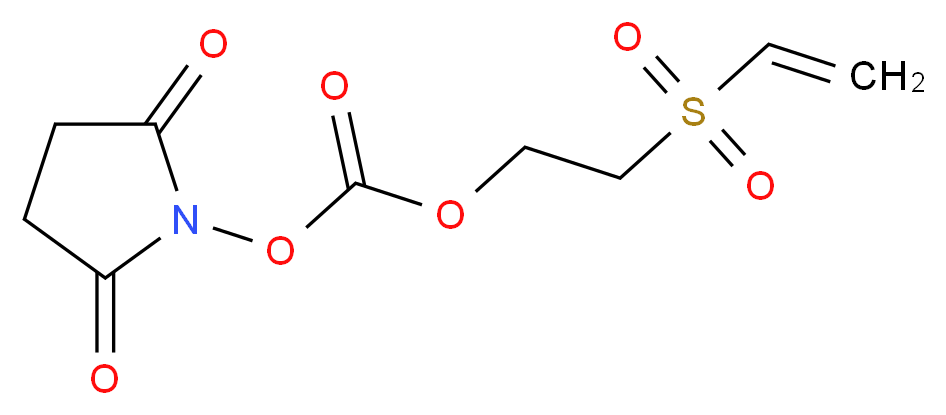 Carbonic Acid 2,5-Dioxo-1-pyrrolidinyl 2-(Ethenylsulfonyl)ethyl Ester_Molecular_structure_CAS_918822-70-5)