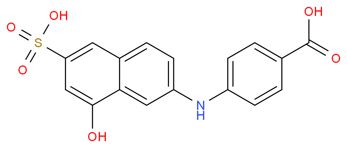 6-(4-carboxyanilino)-4-hydroxy-2-Naphthalenesulfonic acid_Molecular_structure_CAS_5855-84-5)