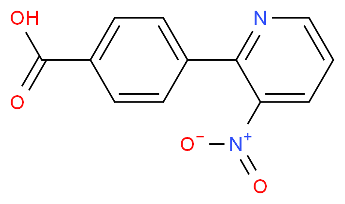 4-(3-Nitro-2-pyridinyl)benzenecarboxylic acid_Molecular_structure_CAS_847446-89-3)