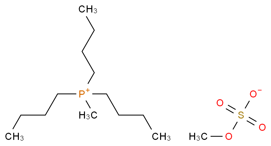 Tributylmethylphosphonium methyl sulfate_Molecular_structure_CAS_69056-62-8)