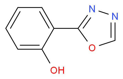 2-(1,3,4-oxadiazol-2-yl)phenol_Molecular_structure_CAS_)