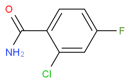 2-Chloro-4-fluorobenzamide 97%_Molecular_structure_CAS_88578-90-9)