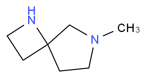 6-methyl-1,6-diazaspiro[3.4]octane_Molecular_structure_CAS_)