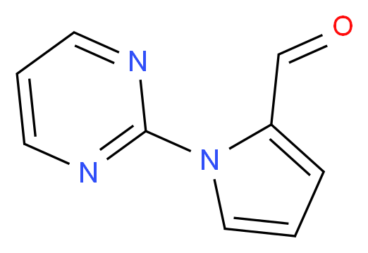 1-Pyrimidin-2-yl-1H-pyrrole-2-carbaldehyde_Molecular_structure_CAS_383136-27-4)