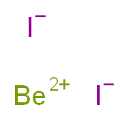 Beryllium iodide_Molecular_structure_CAS_7787-53-3)