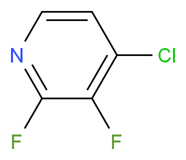 2,3-Difluoro-4-chloropyridine_Molecular_structure_CAS_851178-99-9)