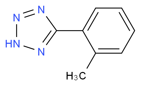 5-(2-Methylphenyl)-1H-tetrazole_Molecular_structure_CAS_51449-86-6)