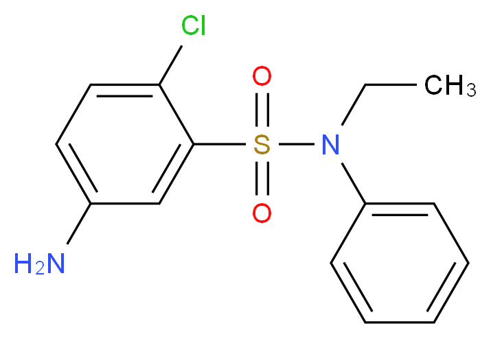 5-Amino-2-chloro-N-ethyl-N-phenyl-benzenesulfonamide_Molecular_structure_CAS_)