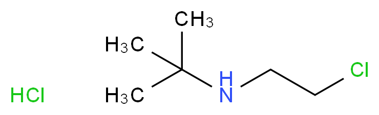 tert-BUTYLAMINOETHYL CHLORIDE HYDROCHLORIDE_Molecular_structure_CAS_)