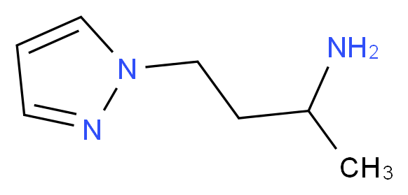 4-(1H-pyrazol-1-yl)butan-2-amine_Molecular_structure_CAS_97383-20-5)