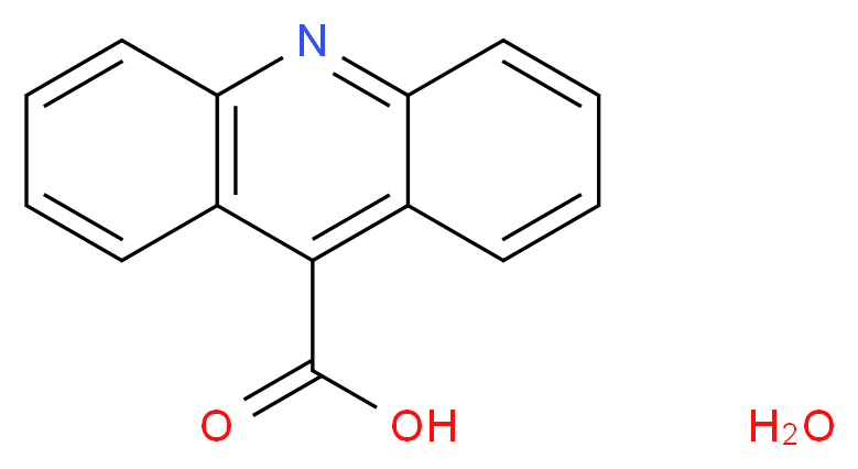 9-Acridinecarboxylic acid hydrate_Molecular_structure_CAS_332927-03-4)