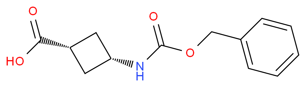 3-{[(benzyloxy)carbonyl]amino}cyclobutane-1-carboxylic acid_Molecular_structure_CAS_)