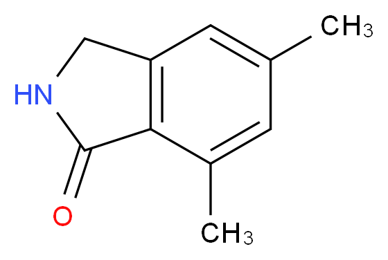 5,7-DiMethylisoindolin-1-one_Molecular_structure_CAS_66241-38-1)